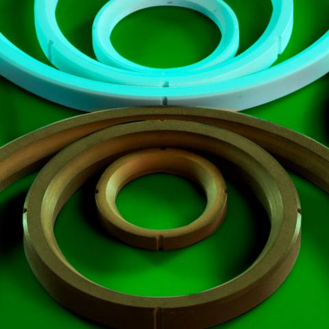 PTFE/RPTFE VALVE SEAL - Industrial Polymer Product